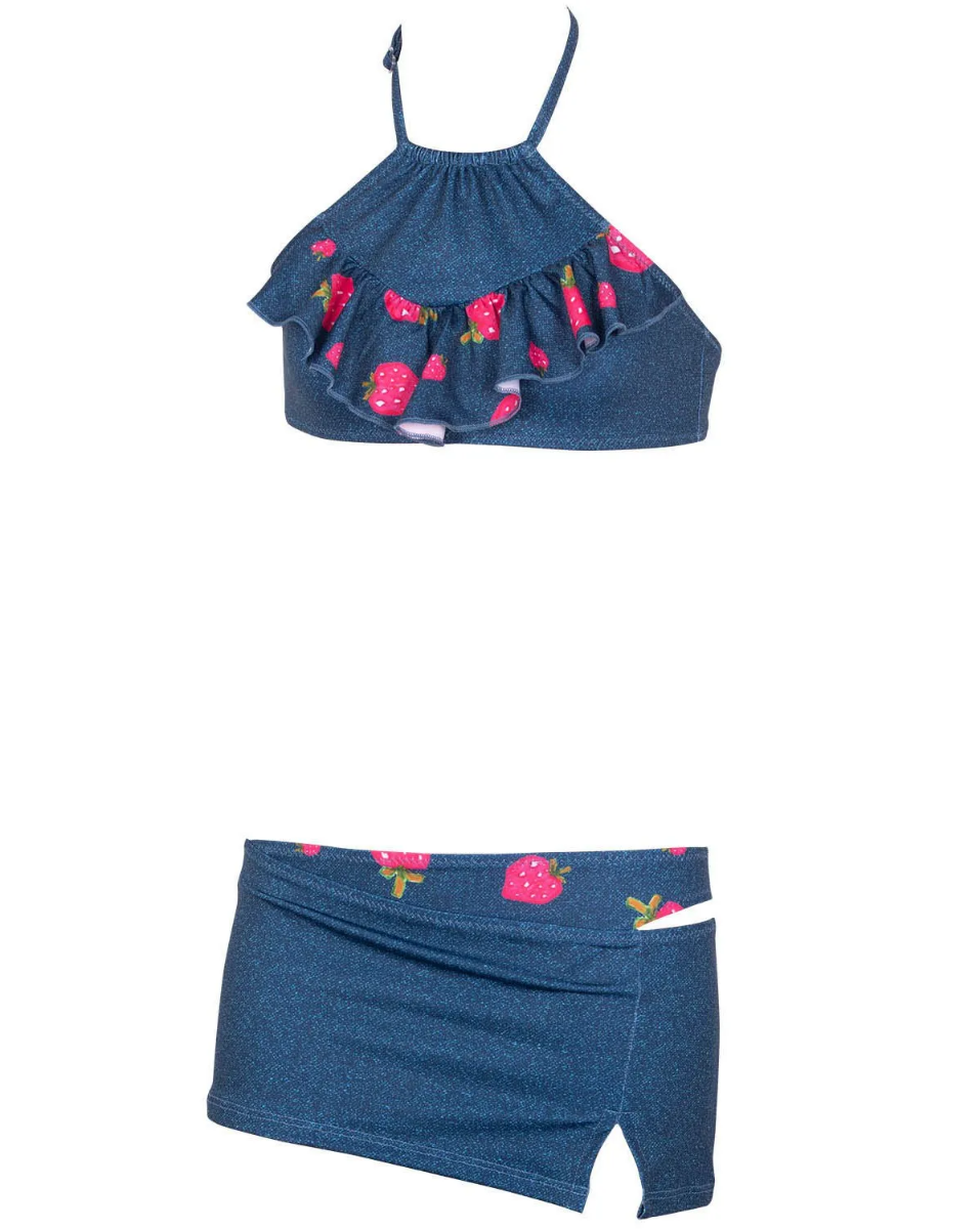 Kom Fraise Kız Çocuk Bikini